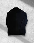 Maglione collo a lupetto in lana Baruffa- filati Zegna