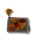 Pochette in velluto ricamato 3 misure