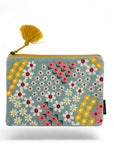 Pochette in velluto ricamato 3 misure