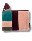 Pochette in velluto ricamato 3 misure