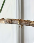 Anelli in Ottone Galvanizzato con Baguette in Cristallo