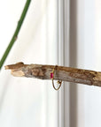 Anelli in Ottone Galvanizzato con Baguette in Cristallo