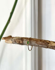 Anelli in Ottone Galvanizzato con Baguette in Cristallo