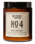 La candela Nr 4 "Fleurs d'Oranger"