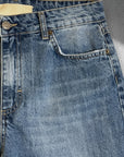 Jeans blu carrot fit