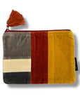 Pochette in velluto ricamato 3 misure