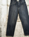 Jeans nero carrot fit