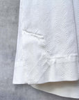 Giacca in Cotone Destrutturata con Texture Spinata