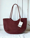 Borsa intrecciata Bu medium