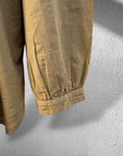 Camicia voile di cotone collo alla coreana