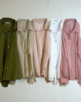 Camicia uomo in voile di cotone