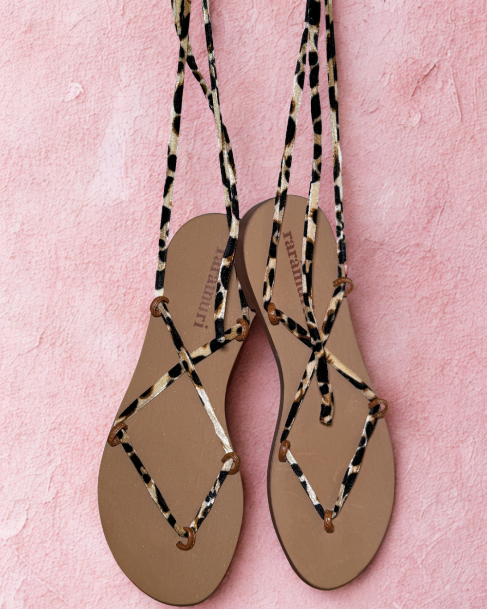 Lacci in velluto per sandali alla schiava – L'or concept store