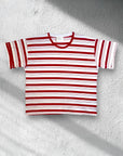 T-shirt a righe maniche corte