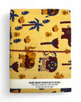 Quaderno in cotone blockprint