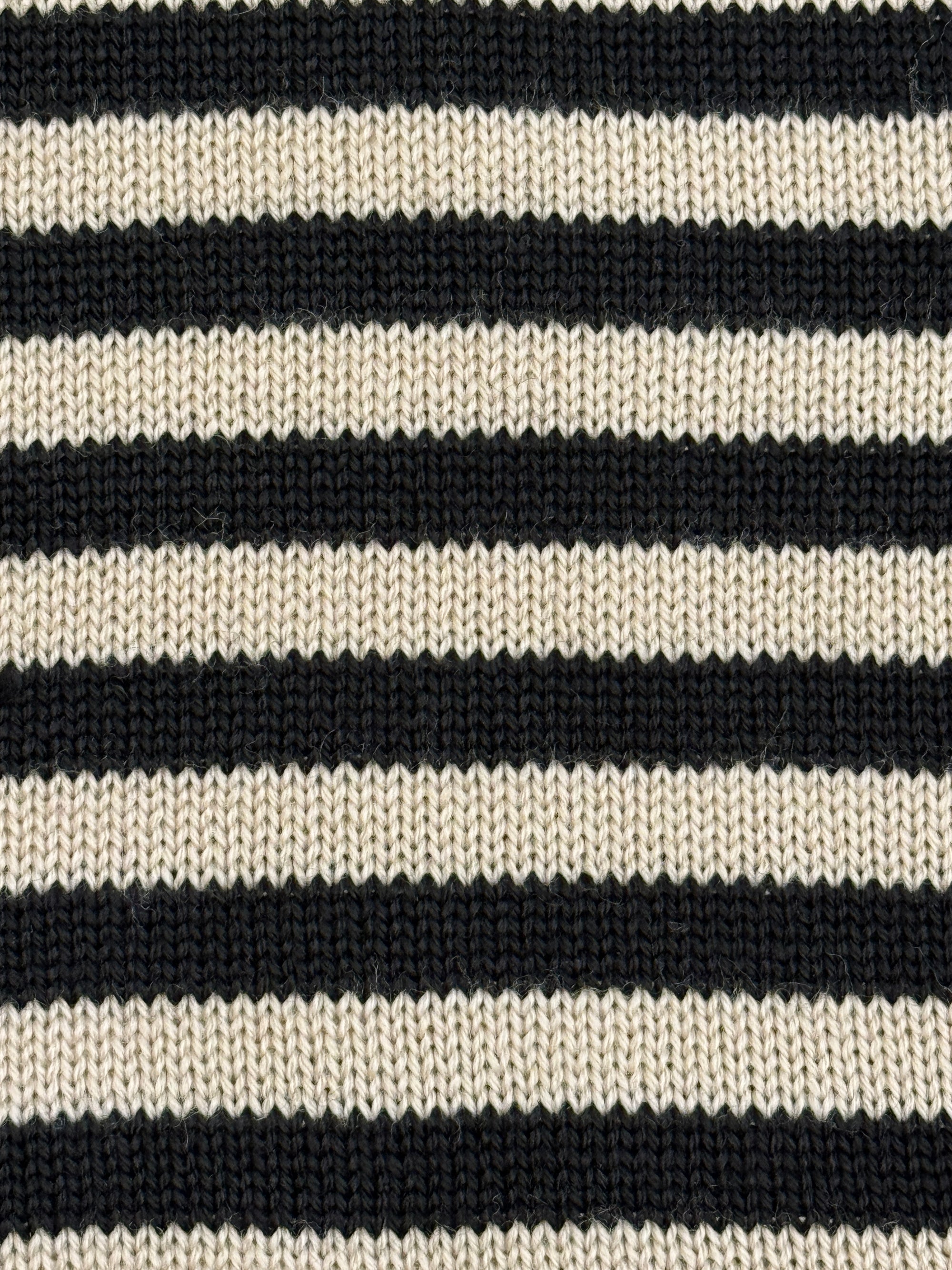 Sciarpa a righe in lana merinos