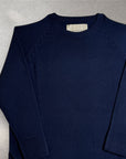 Maglione a trapezio in lana baruffa -filati Zegna