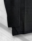 Maglione a trapezio in lana baruffa -filati Zegna