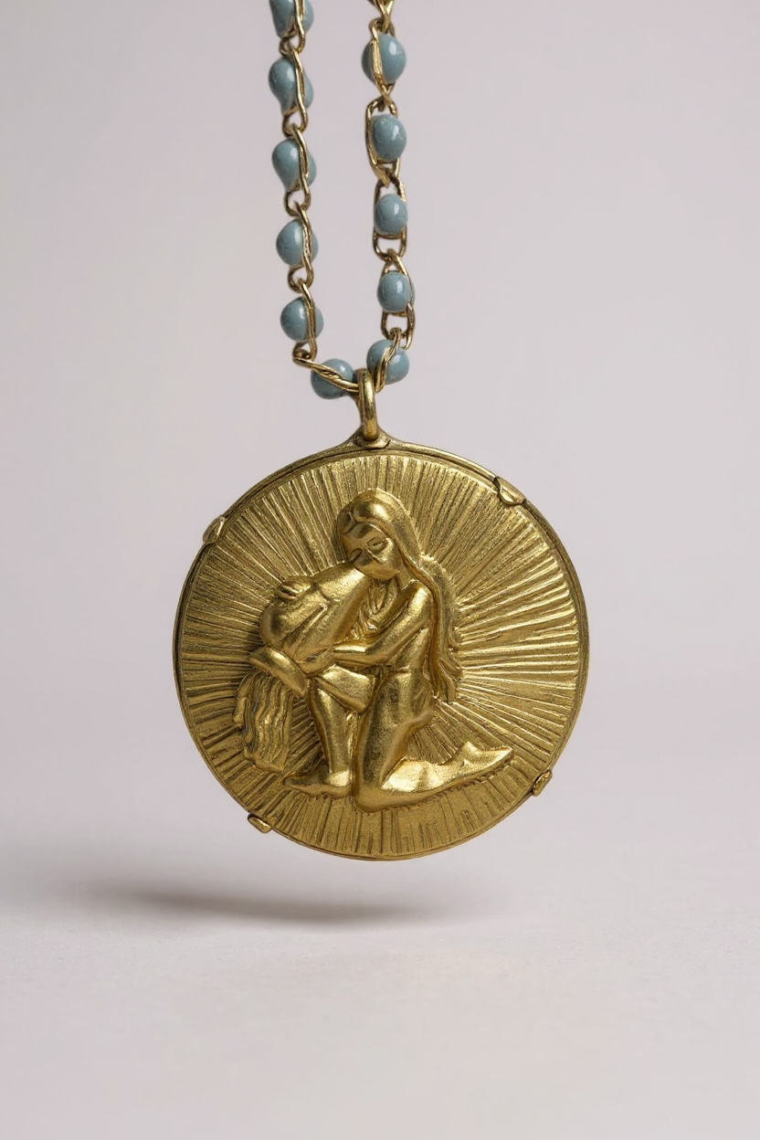 Collana Astra con segni zodiacali