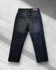 Jeans nero carrot fit