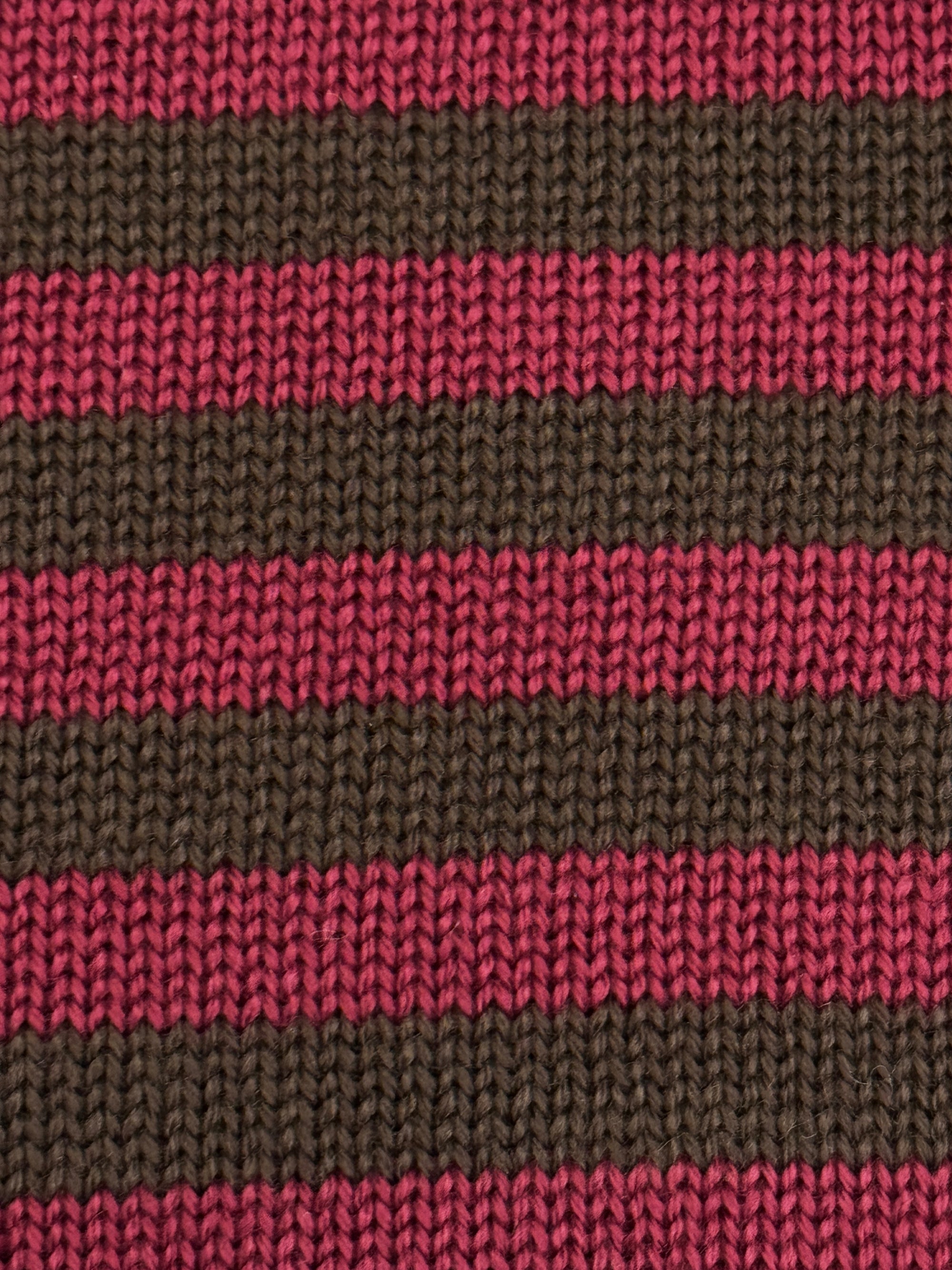 Sciarpa a righe in lana merinos