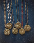 Collana Astra con segni zodiacali