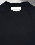 Maglione a trapezio in lana baruffa -filati Zegna