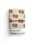 Quaderno in cotone blockprint