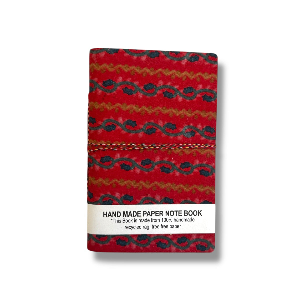 Quaderno in cotone blockprint