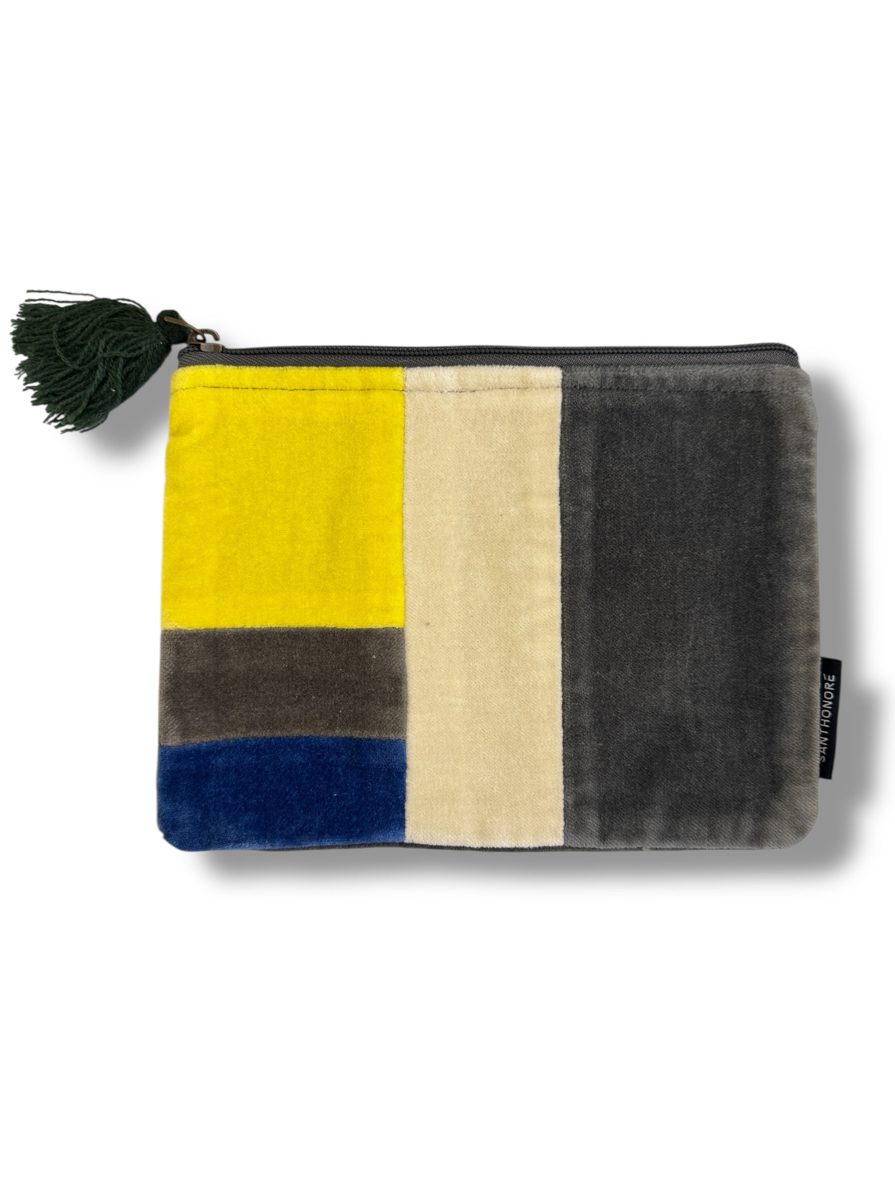 Pochette in velluto ricamato 3 misure