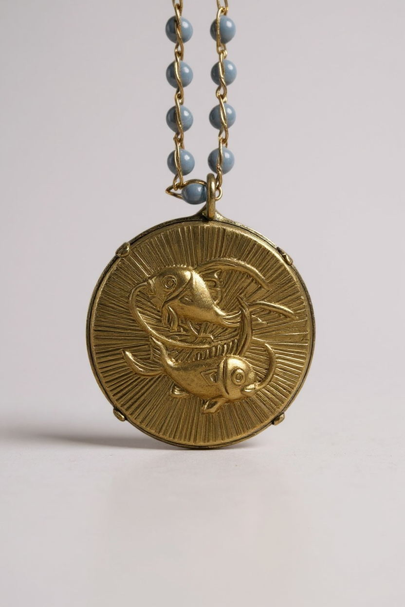 Collana Astra con segni zodiacali