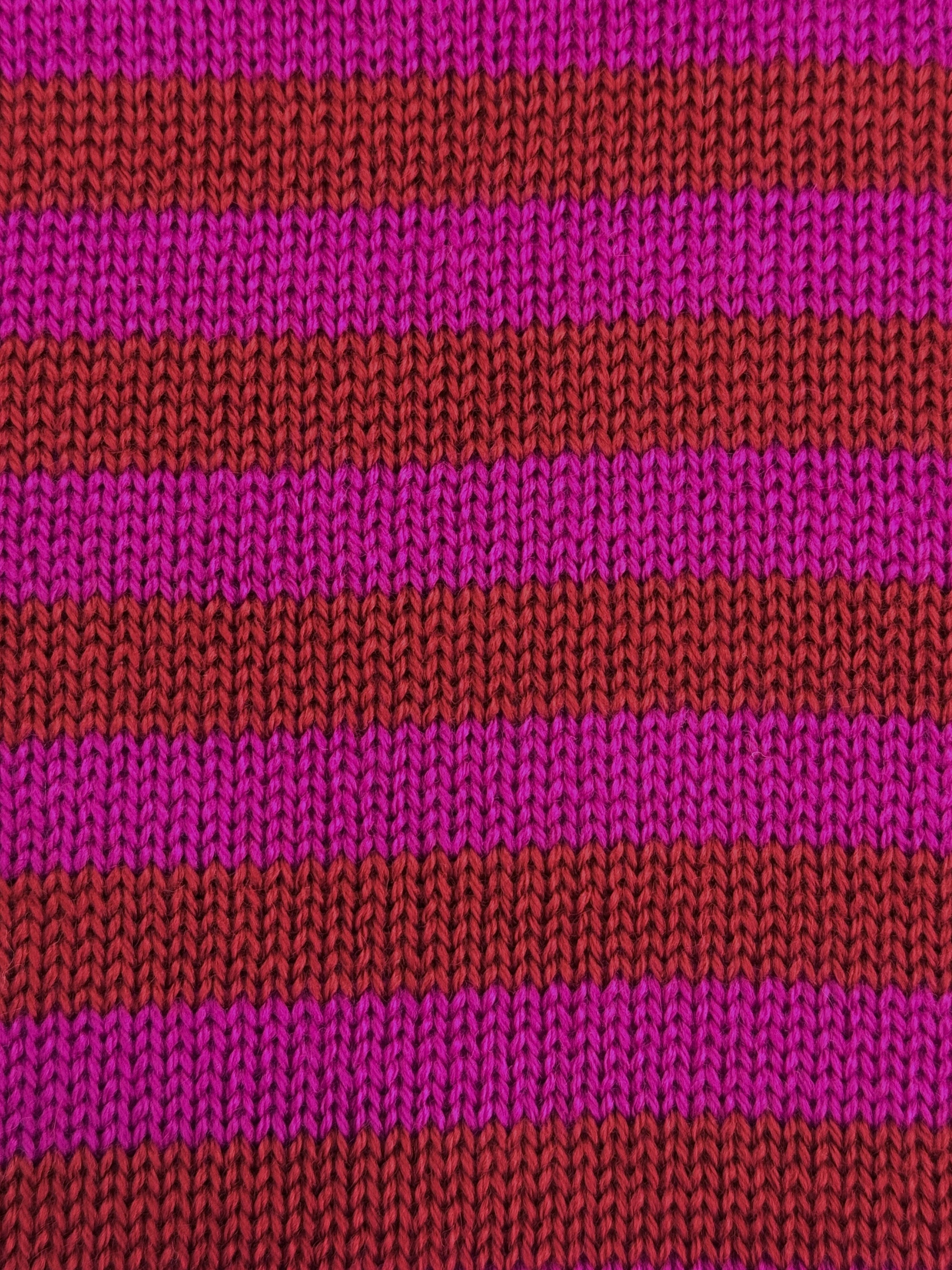 Sciarpa a righe in lana merinos