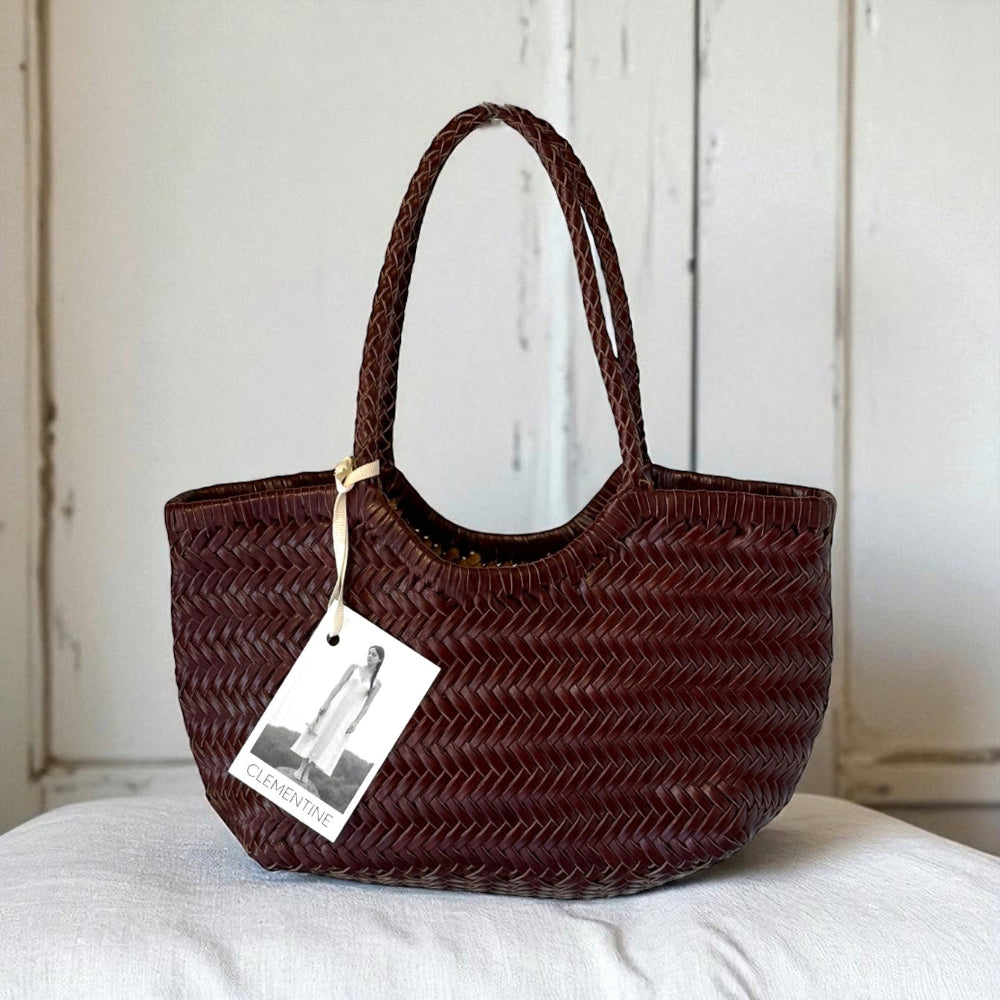 borsa intrecciata