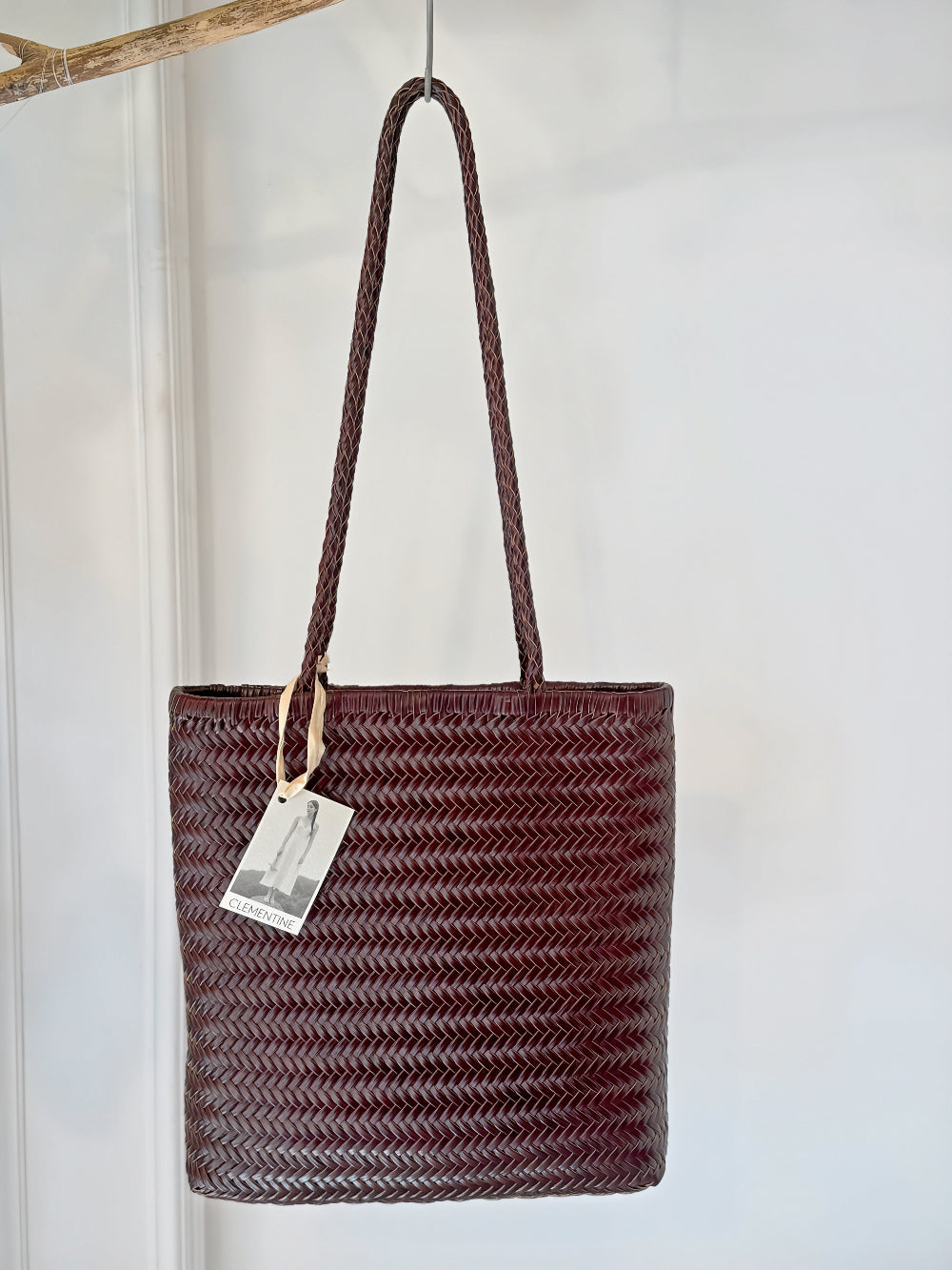 borsa intrecciata