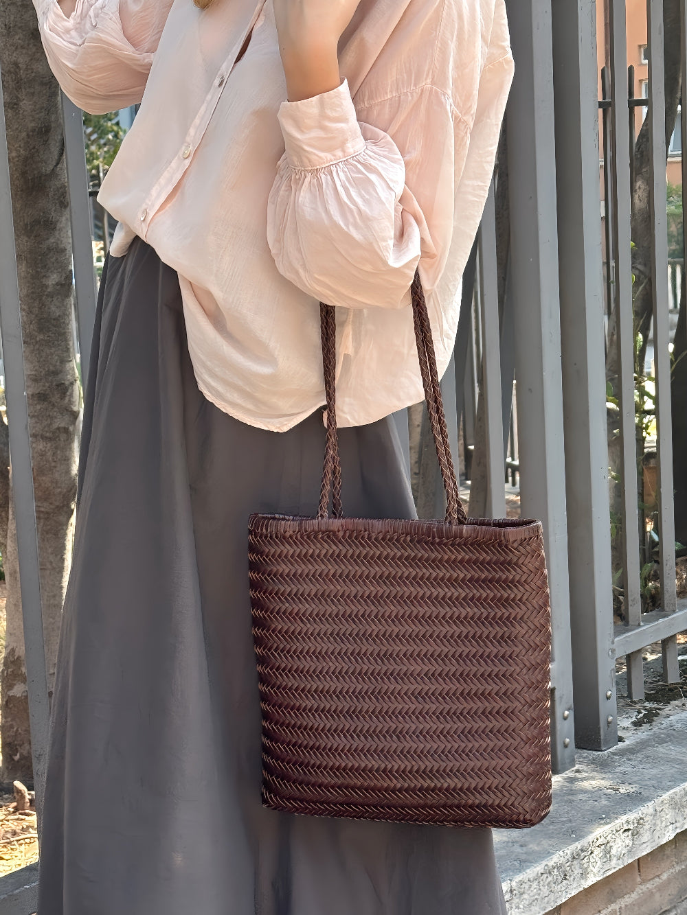 borsa intrecciaa