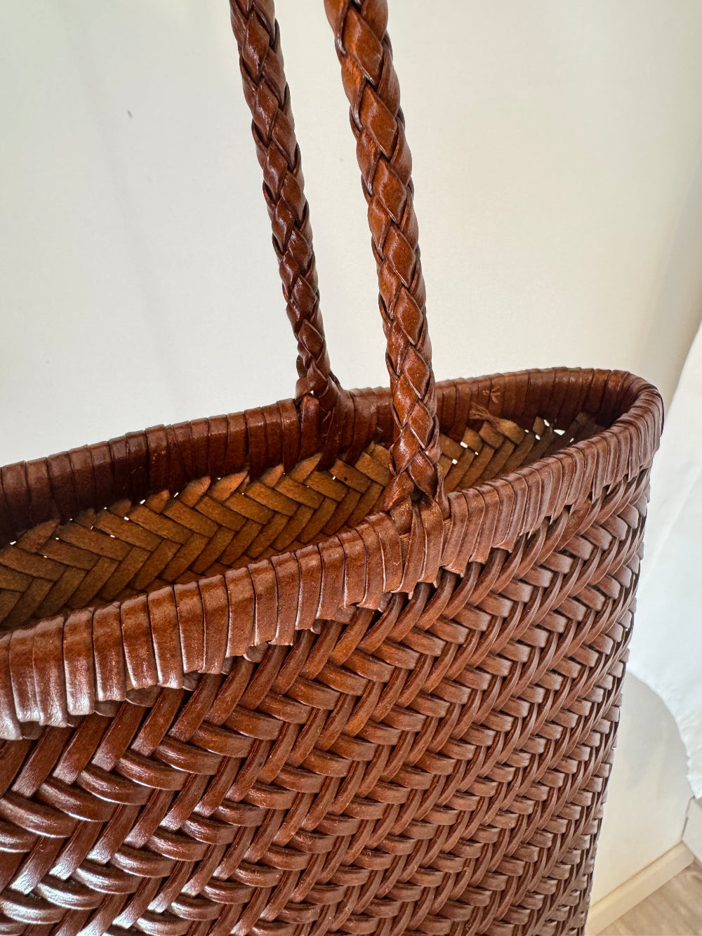 borsa intrecciata