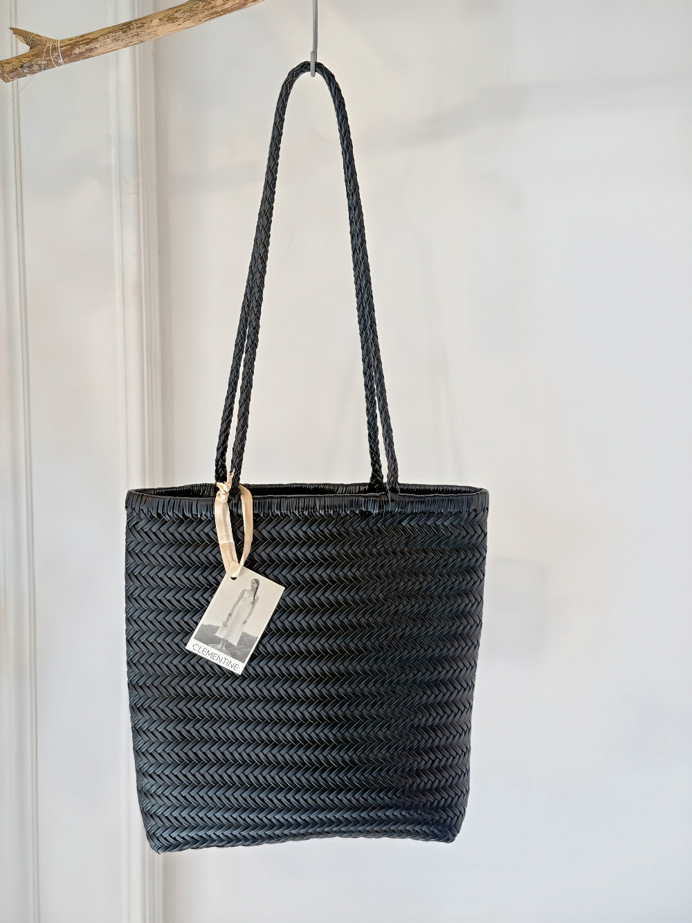 borsa intrecciata