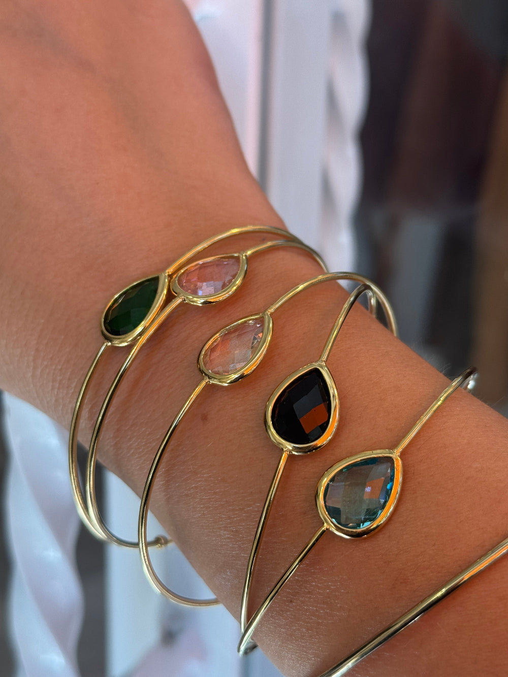 bracciali ottone _pietre_rigidi_