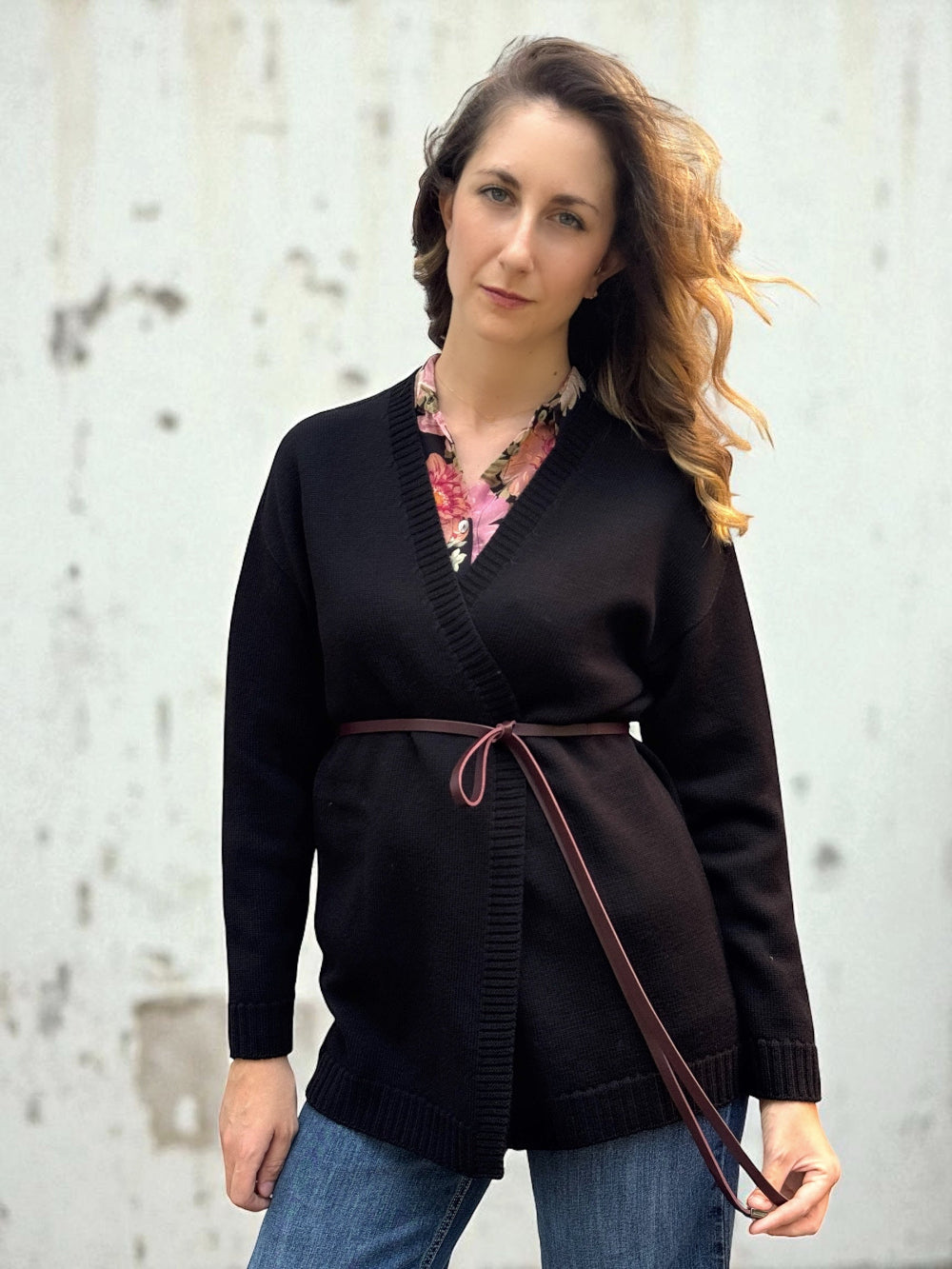 cardigan_pura lana_senza bottoni_